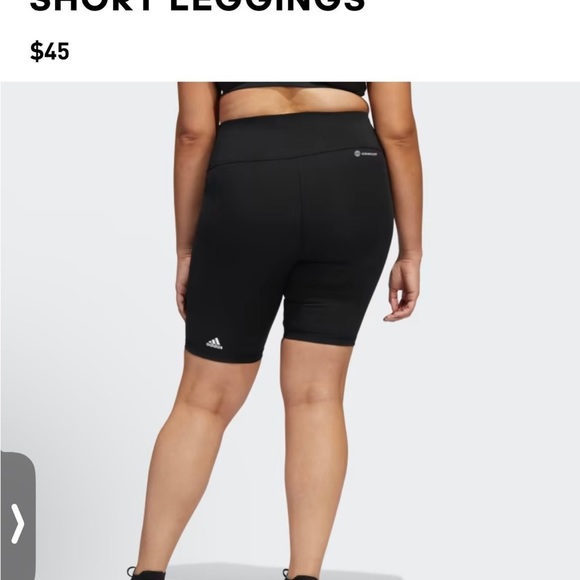Adidas OPTIME TRAINING BIKE SHORT LEGGINGS - Picture 2 of 2